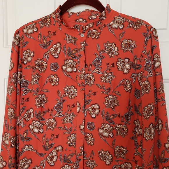 LOFT Floral Print Dress - NWOT - Picture 5 of 11